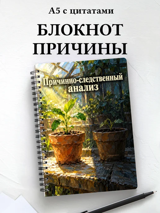 Блокнот Причинно-следственный анализ