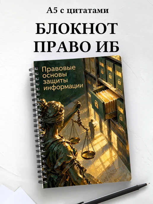 Блокнот Правовые основы защиты информации