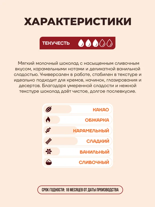 Шоколад кондитерский молочный МАРКО 36 1 кг, 1 кг, фото 2