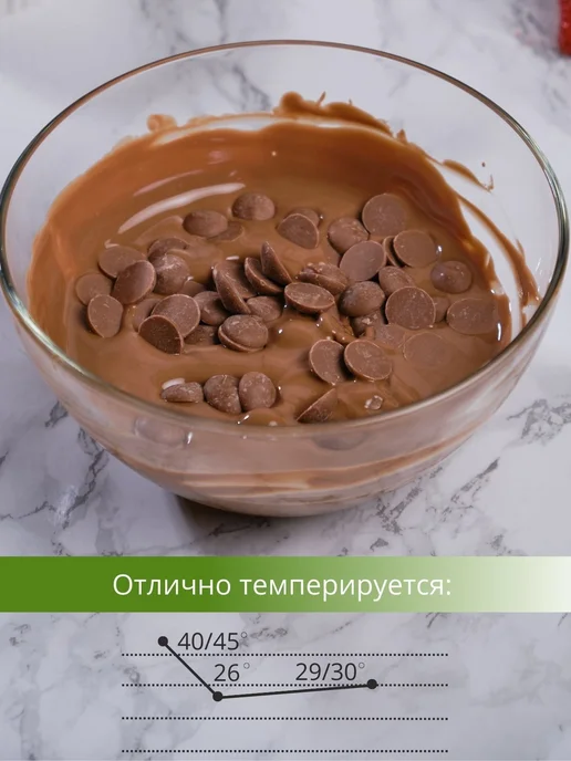 Шоколад кондитерский в каллетах Ariba Latte в, вариант, фото 6