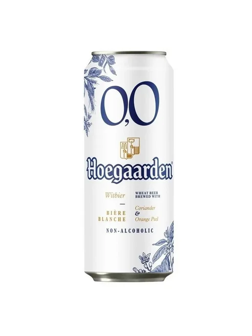 Hoegaarden Безалкогольное пиво 450 мл (упаковка 6 шт), 450 мл, 6 шт, фото 2