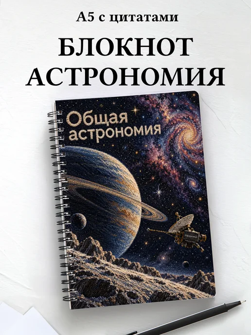 Блокнот Общая астрономия с мотивирующими цитатами