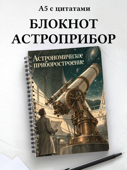 Блокнот Астрономическое приборостроение