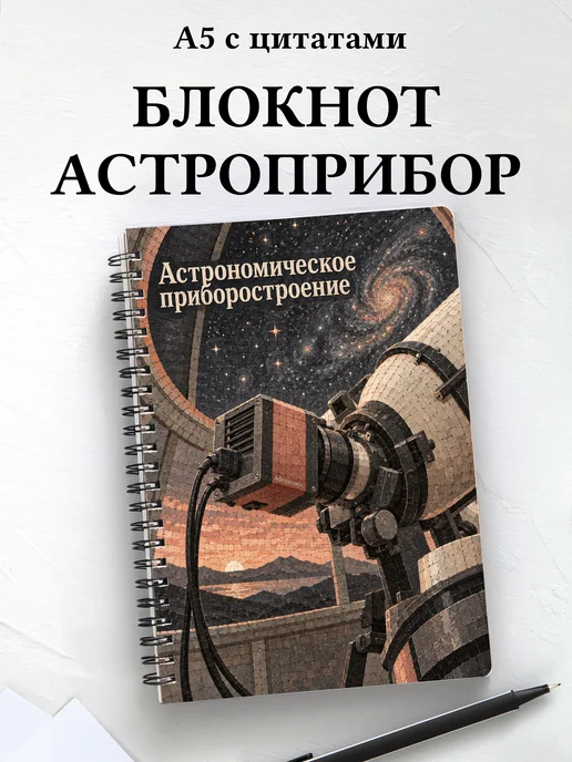Блокнот Астрономическое приборостроение