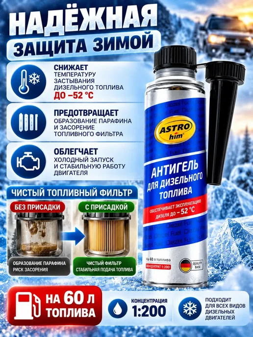 г12а04в77 Антигель для дизельного топлива присадка до -52°С 300 мл, 300 мл, фото 2