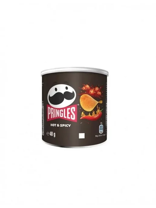 Pringles Чипсы Принглс Острый и пряный 40 г х 2 шт, 40 г, 2 шт, фото 2