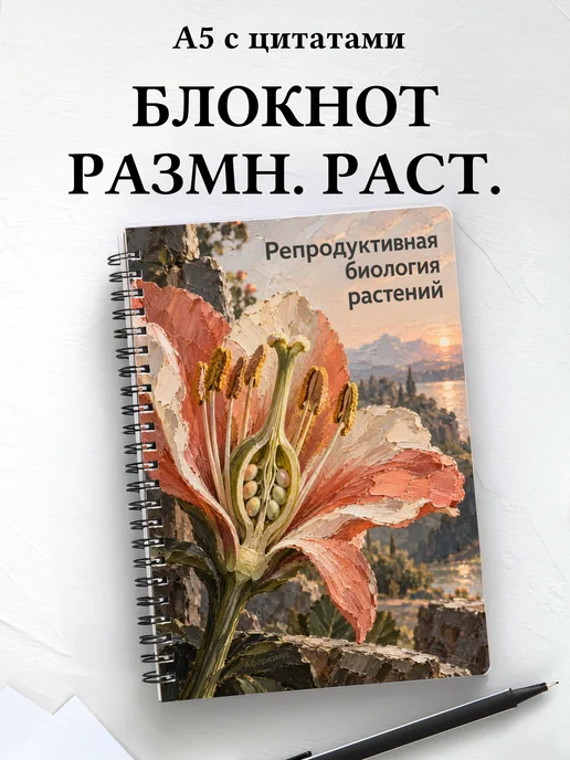 Блокнот Репродуктивная биология растений