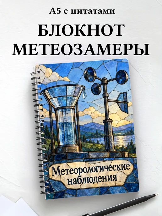 Блокнот Метеорологические наблюдения