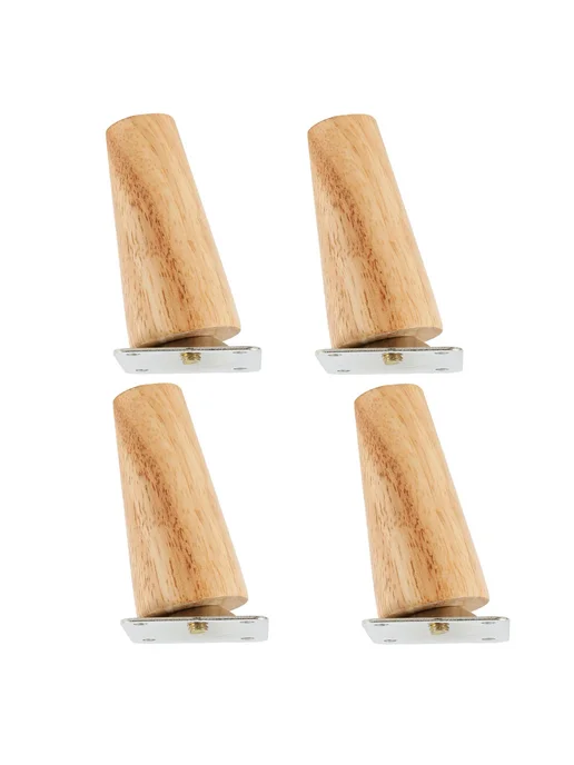 Нет бренда 4 шт. Ножки для мебели Straight Foot 8cm, 4 шт