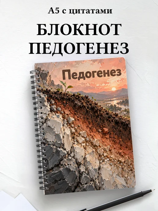 Блокнот Педогенез с мотивирующими цитатами
