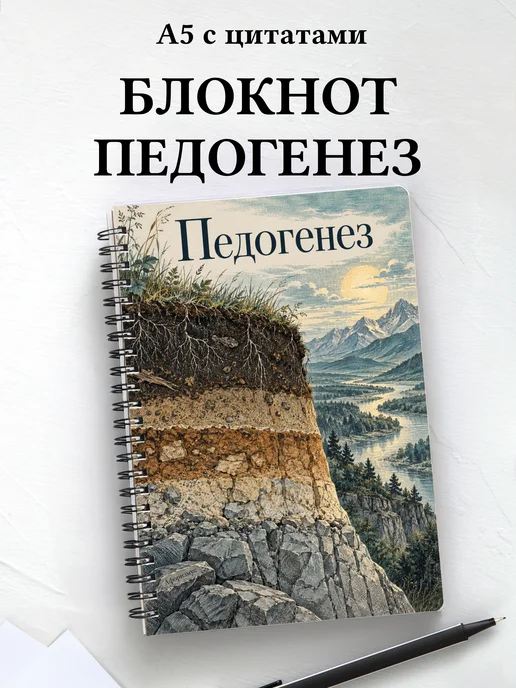 Блокнот Педогенез с мотивирующими цитатами