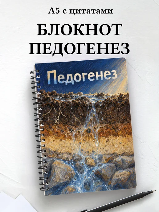 Блокнот Педогенез с мотивирующими цитатами
