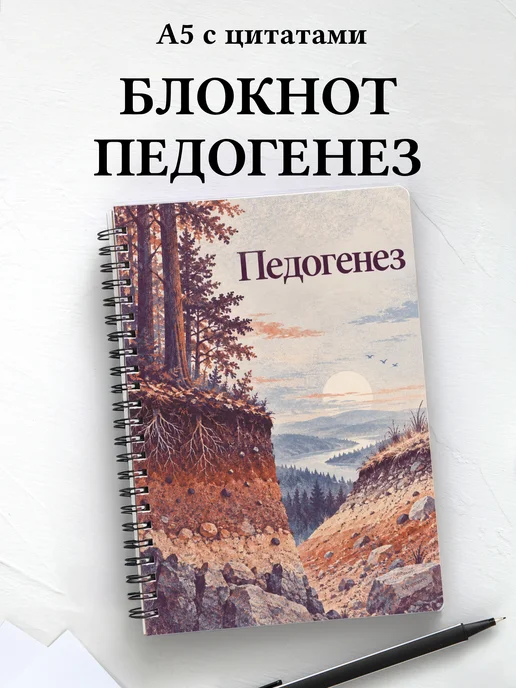 Блокнот Педогенез с мотивирующими цитатами