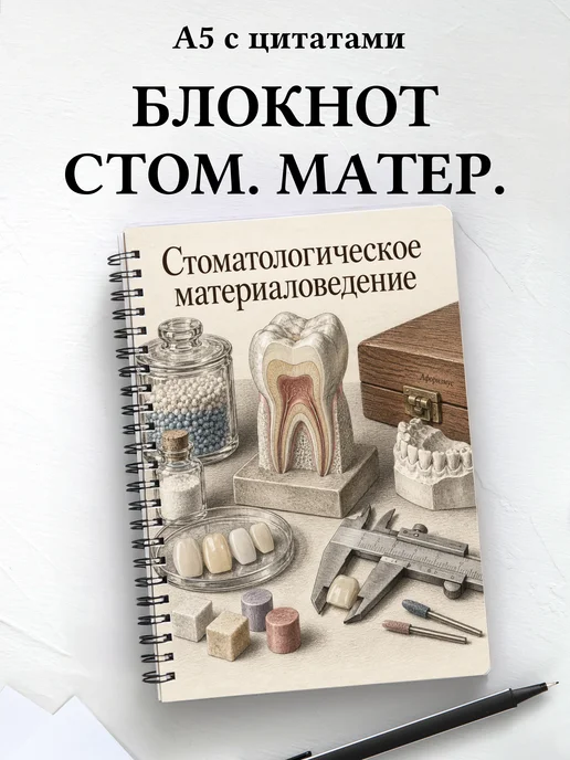 Блокнот Стоматологическое материаловедение