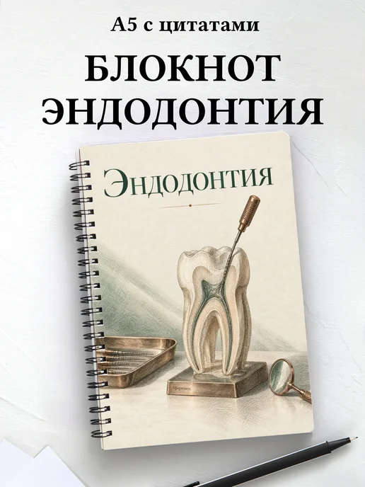 Блокнот Эндодонтия с мотивирующими цитатами