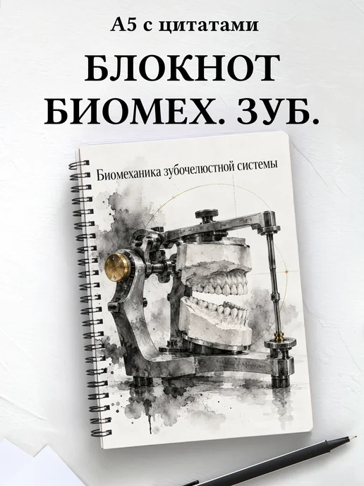 Блокнот Биомеханика зубочелюстной системы