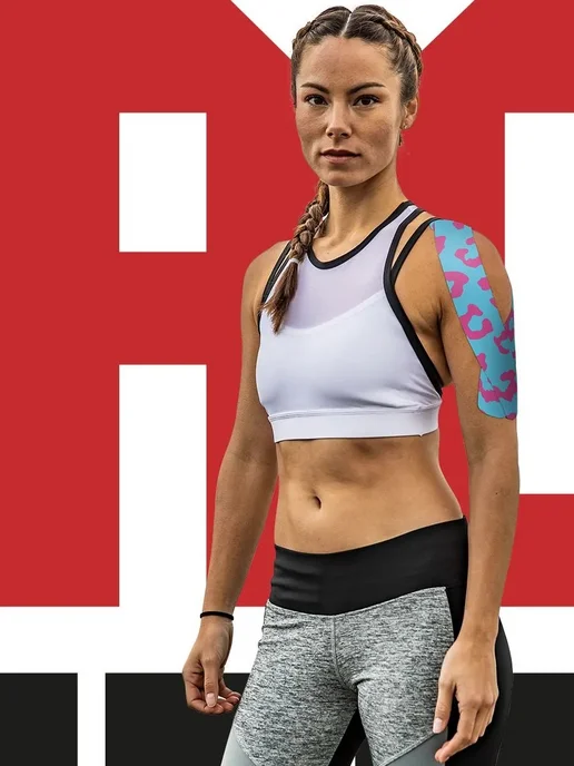 Кинезиотейп Rocktape 5см 5м для спорта и дома, 5 м, фото 2