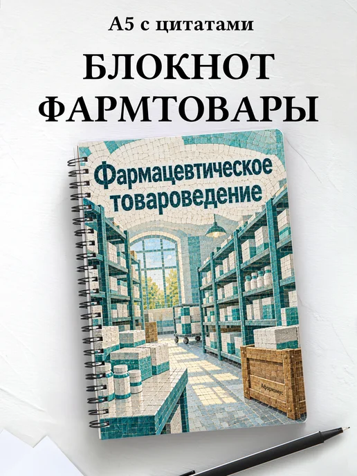 Блокнот Фармацевтическое товароведение