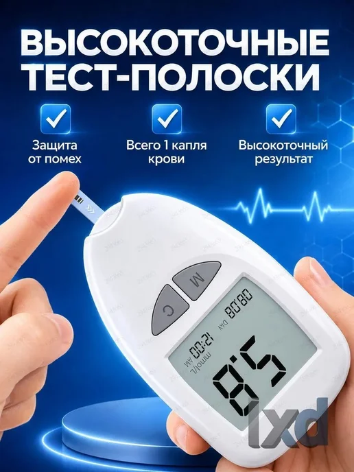 Глюкометр набор, вариант