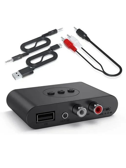 Bluetooth 5.3 аудио приемник NFC USB U диск RCA, вариант