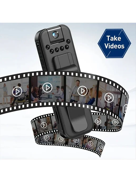 Нательная камера 1080p Full HD без Wi-Fi, вариант, фото 3