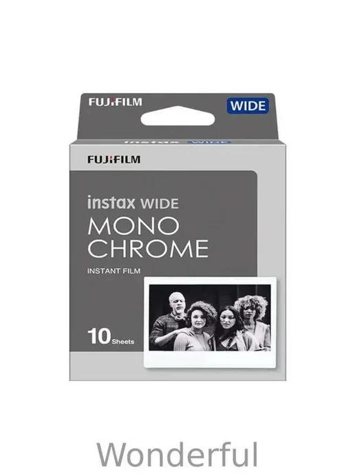 Картридж Fujifilm Instax Wide монохромный, 10 снимков, вариант, фото 3