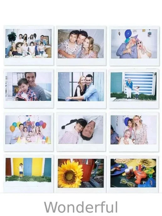 Картридж Fujifilm Instax Wide монохромный, 10 снимков, вариант, фото 7
