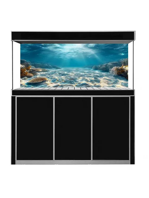 Фон для аквариума подводный мир 50х40 см, 50x40 см, фото 4