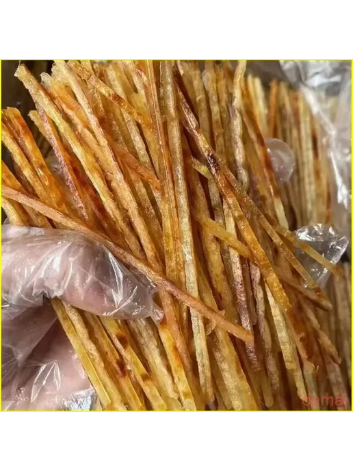Сушеный минтай соломкой 5 шт закуска к пиву без консервант, 5 шт, фото 2
