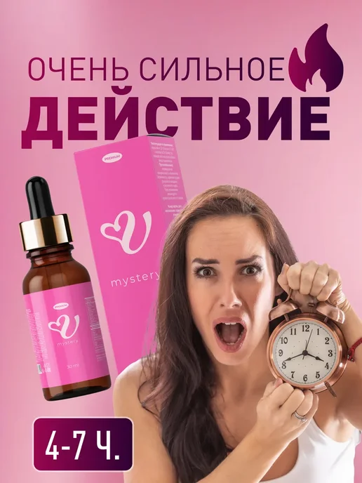 Возбудитель 18+ афродизиак 50 мл. Капли для секса, женщин и мужчин, фото 3