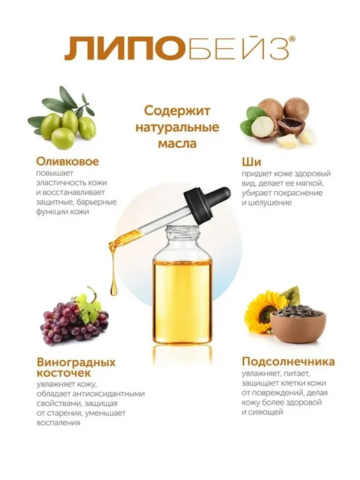 Крем для рук увлажняющий ЛИПОБЕЙЗ для атопичной и очень, вариант, фото 4