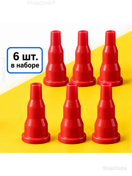 Переходник для заправки горелок и зажигалок 6 шт, 6 шт, фото 2
