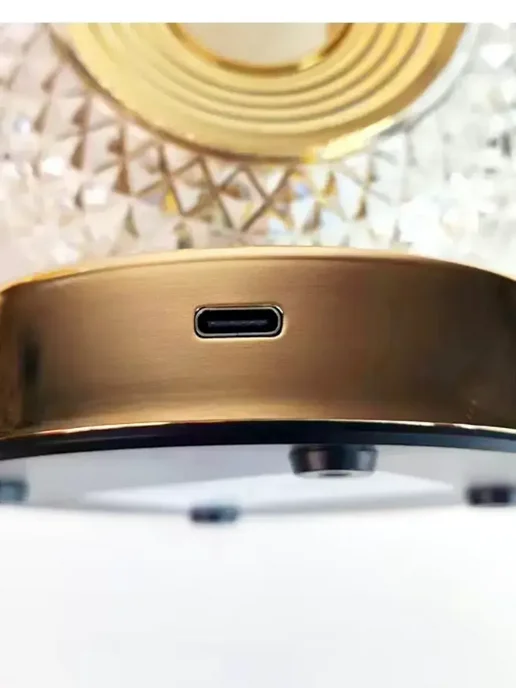 Ночник настольный для спальни USB беспроводной звезда, вариант, фото 4