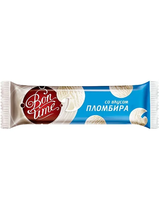Батончик "Bon Timе" со вкусом пломбира 20г30шт, 30 шт, фото 2
