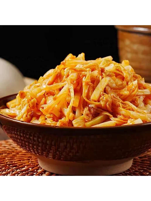 Маринованные побеги бамбука с эноки 10 уп - 3200 г, 3,2 кг, фото 8