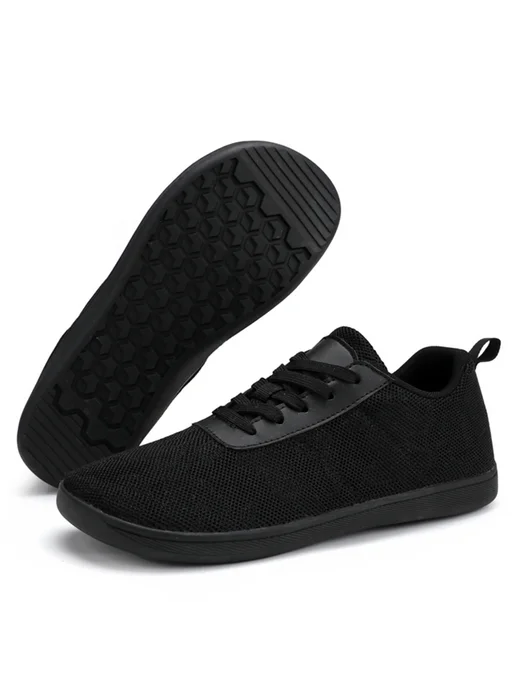 Минималистские barefoot кроссовки для outdoors, черные (36), черный
