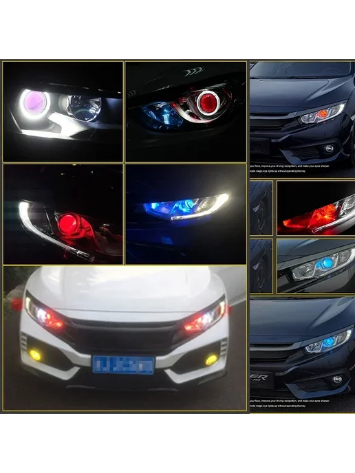 KEVANLY Комплект Из 2 Автомобильных Светодиодных Линз-проекторов С К, вариант, фото 7