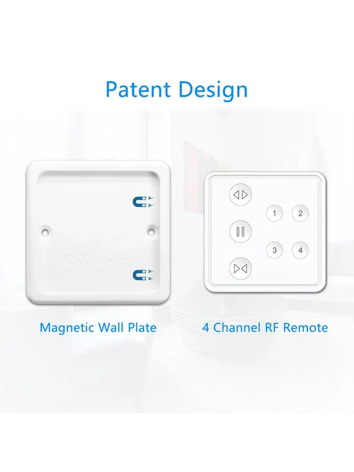 LoraTap Tuya Smart Life 4-канальный мотор для штор RF+WIFI RF WIFI S, вариант, фото 7