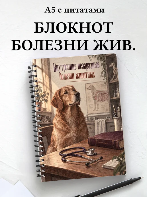 Блокнот Внутренние незаразные болезни животных