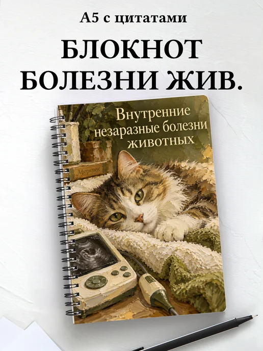 Блокнот Внутренние незаразные болезни животных