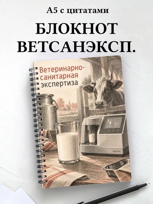 Блокнот Ветеринарно-санитарная экспертиза