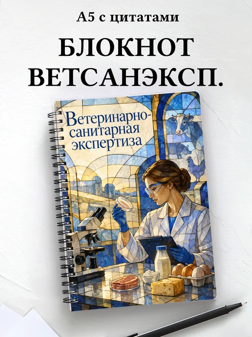 Блокнот Ветеринарно-санитарная экспертиза