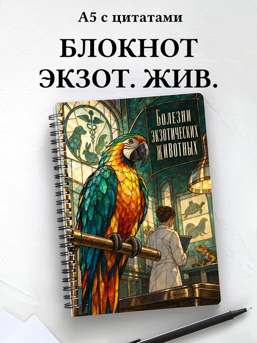 Блокнот Болезни экзотических животных