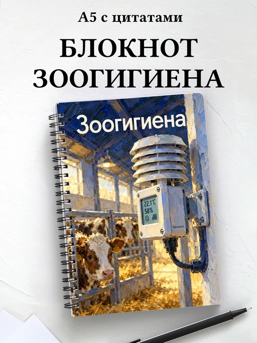 Блокнот Зоогигиена с мотивирующими цитатами