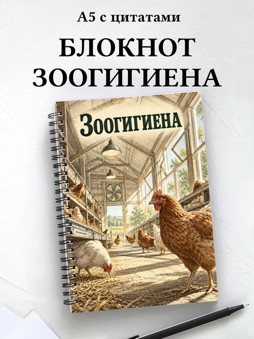 Блокнот Зоогигиена с мотивирующими цитатами