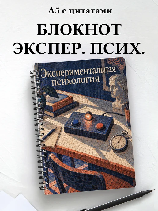 Блокнот Экспериментальная психология