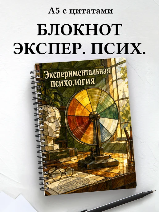 Блокнот Экспериментальная психология