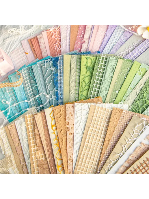 Нет бренда Кружевная бумага для скрапбукинга, 16 шт, Цвет A, 16 шт, фото 2
