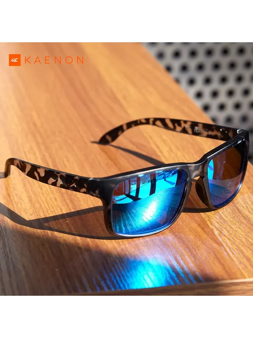 KAENON Солнечные очки C5 sky blue mirror, голубой