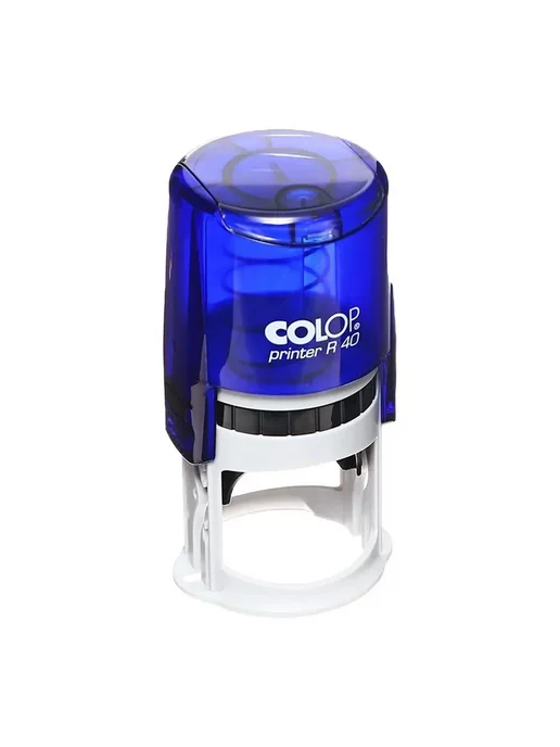 Colop Оснастка для круглой печати диаметр 40 мм, с крышкой, фиолетовый, фото 7